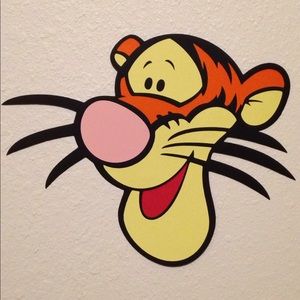 Tigger Disney Cricut Cutout Fun Wall Door Decor